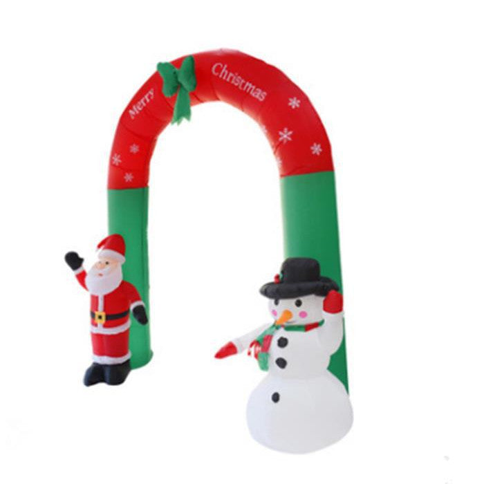 Giant Arch Santa Claus