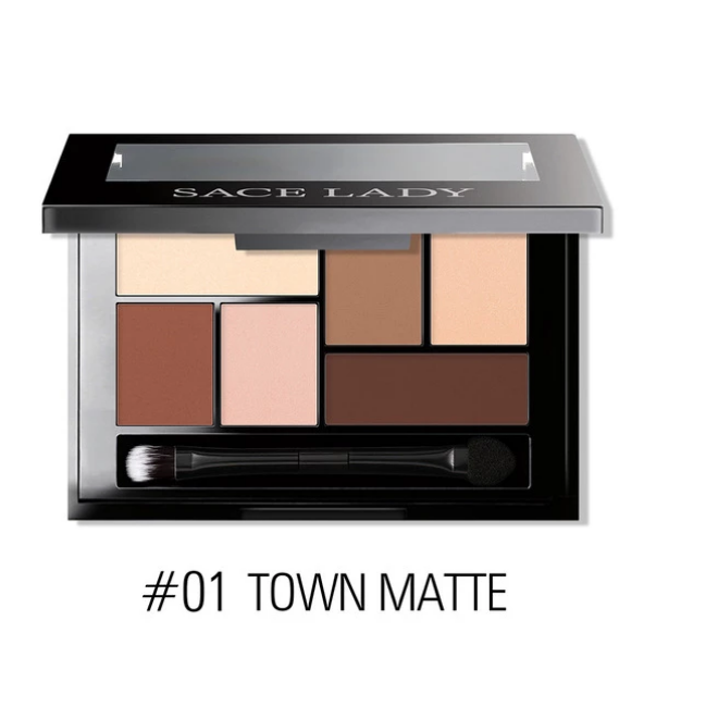 Matte portable makeup palette