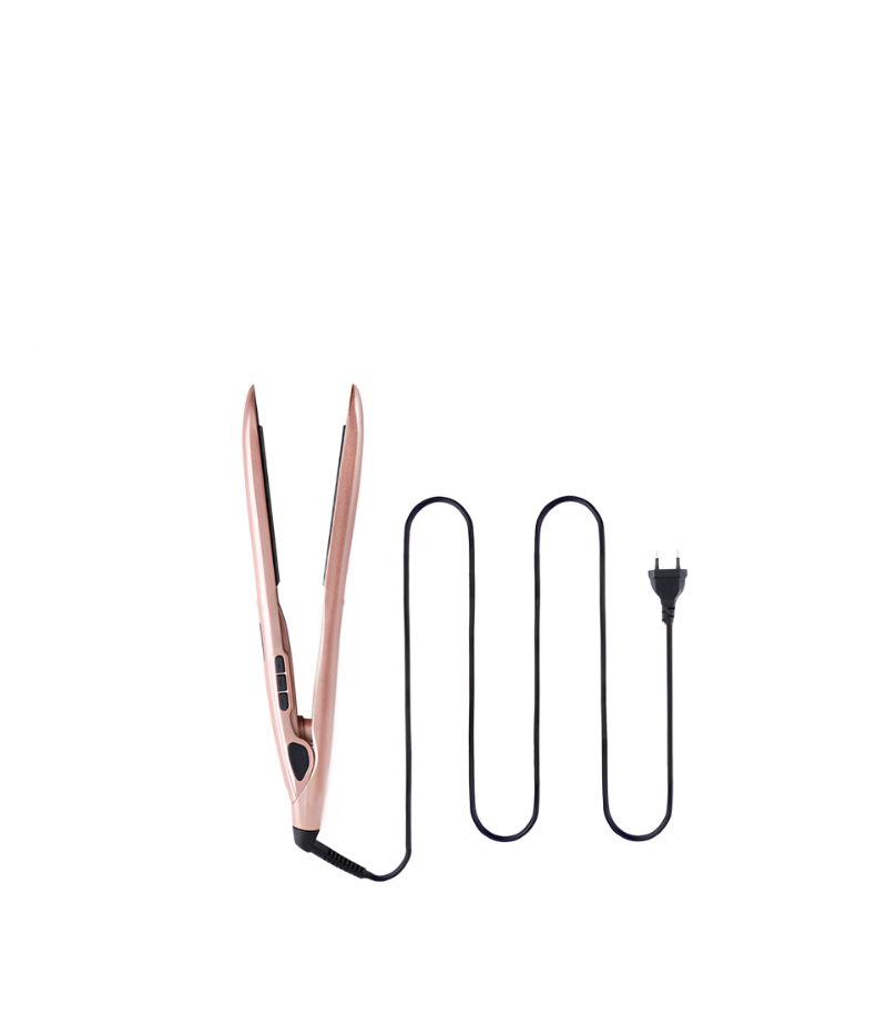 Straightening and curling Mini hair straightener