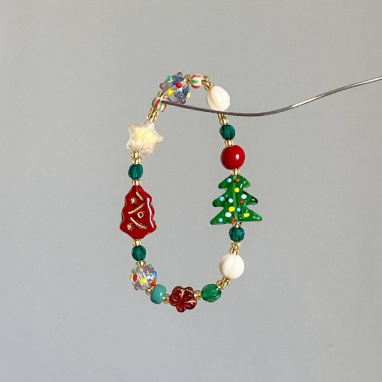 Elegant, Versatile Christmas Tree Bracelet