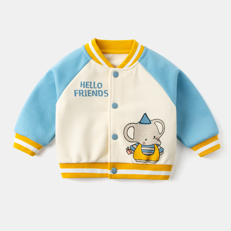 Baby jackets girls' tops newborn clothes