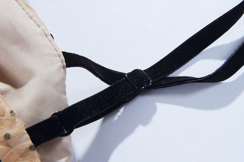 Stylish Off-White V-Neck High Waist Polyester Dress for Women