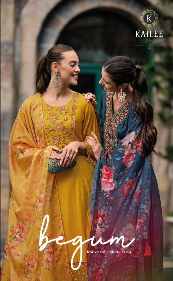 Begum Vol -4 Festival Collection Premium Festive Wear Collection