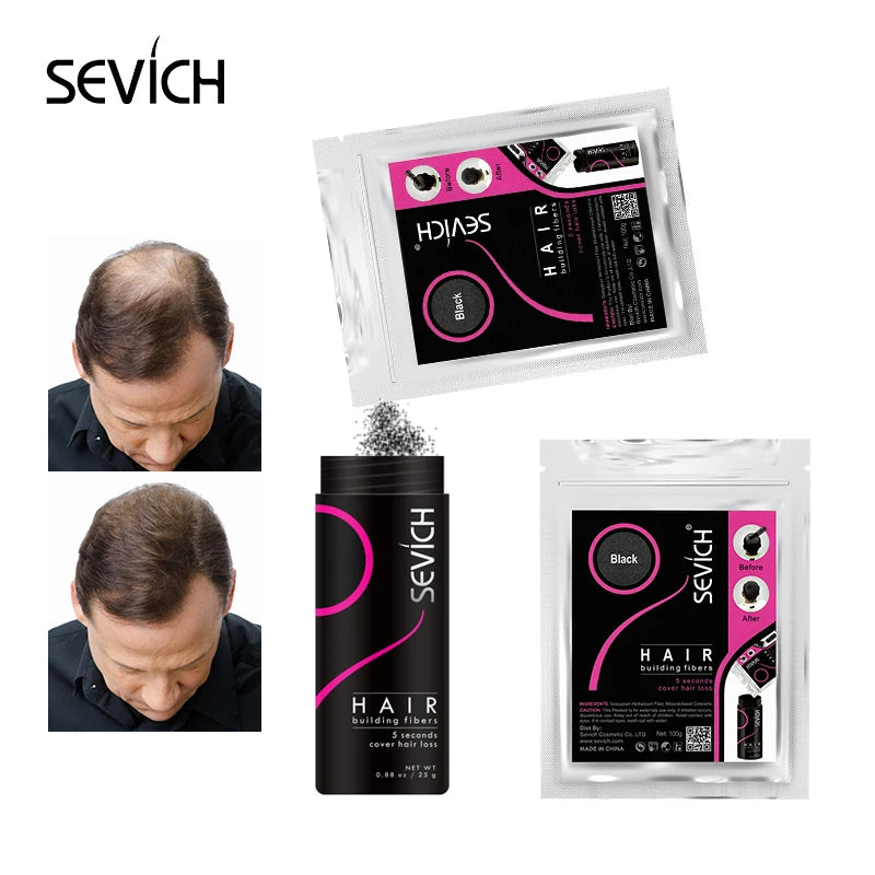 Keratin Hair Loss Building Fiber Hair Growth Fiber Refill Hair Loss Concealer