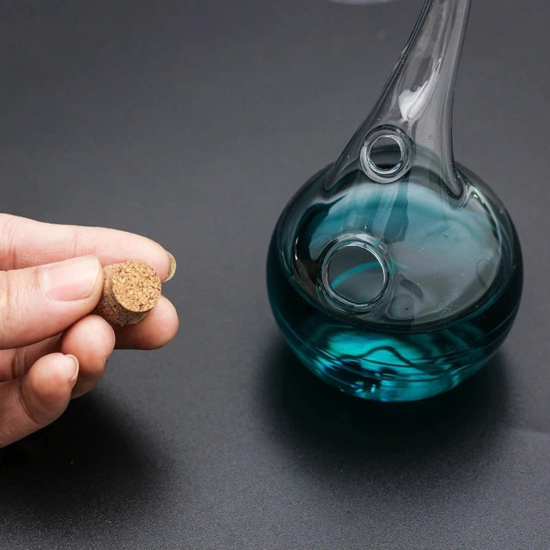 Highergo Glass Pen Washing Holder Handmade Dip Pen Penholder