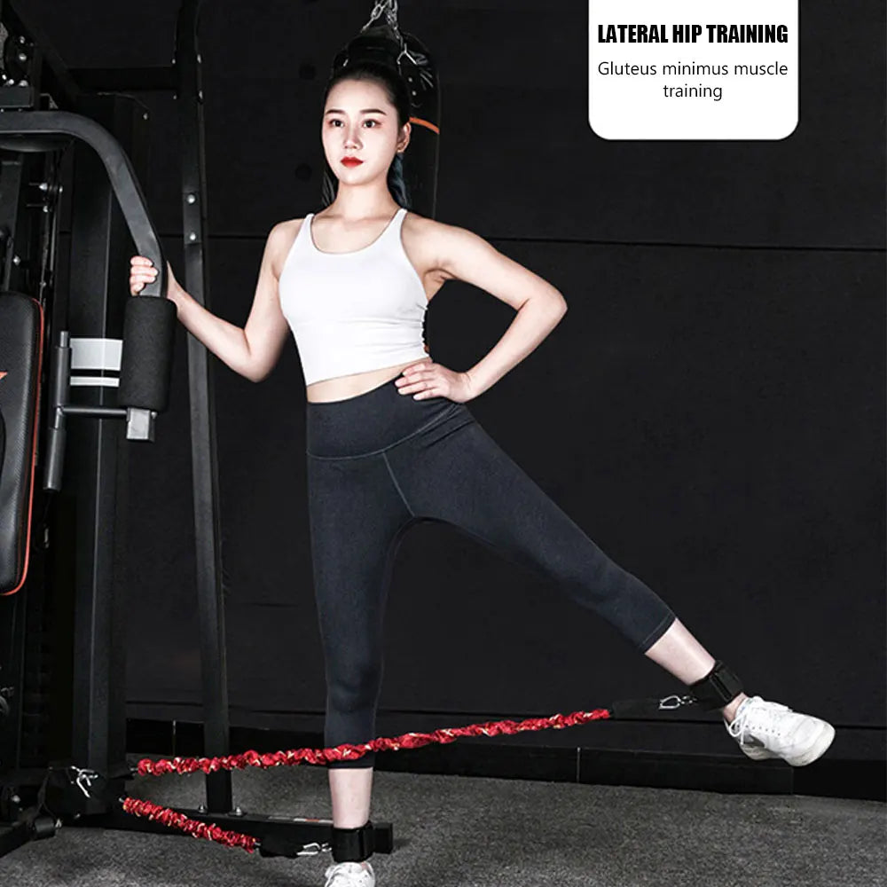 Pull Rope Belt System Cable Machine Gym Home Workout Fitness Equipment