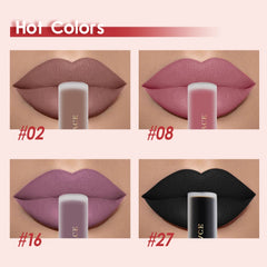 NICEFACE Matte Liquid Lipstick Waterproof Long Lasting Lip Gloss Tint.