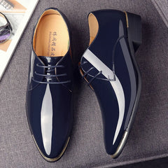 men's patent leather shoes men dress shoes