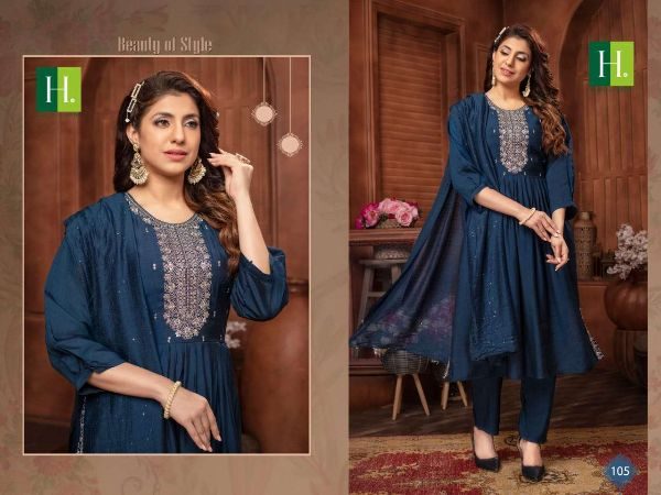 Sargam Festive Wear Readymade Nayra Cut Salwar Kameez