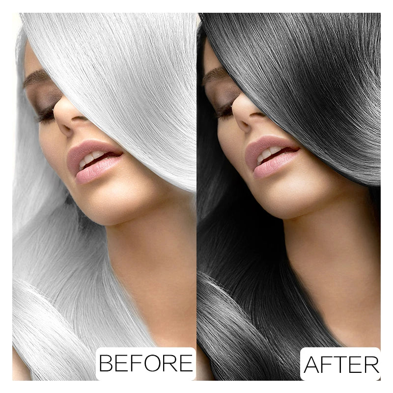 Black Hair Shampoo 5 Minutes Faster Dye Hair