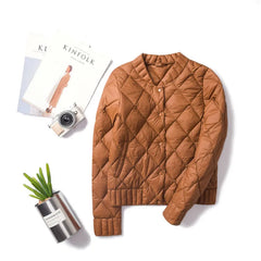 Women White Duck Down Jacket