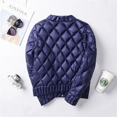 Women White Duck Down Jacket