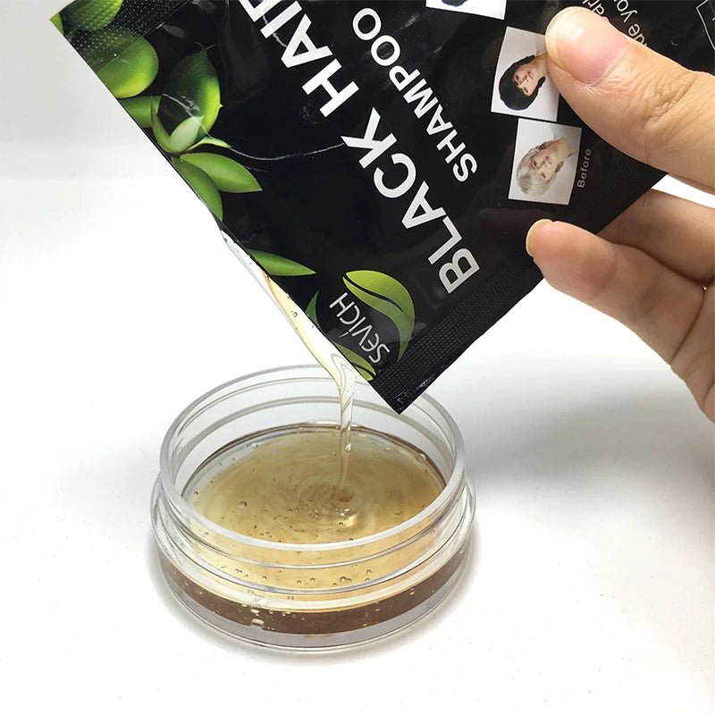 Black Hair Shampoo 5 Minutes Faster Dye Hair