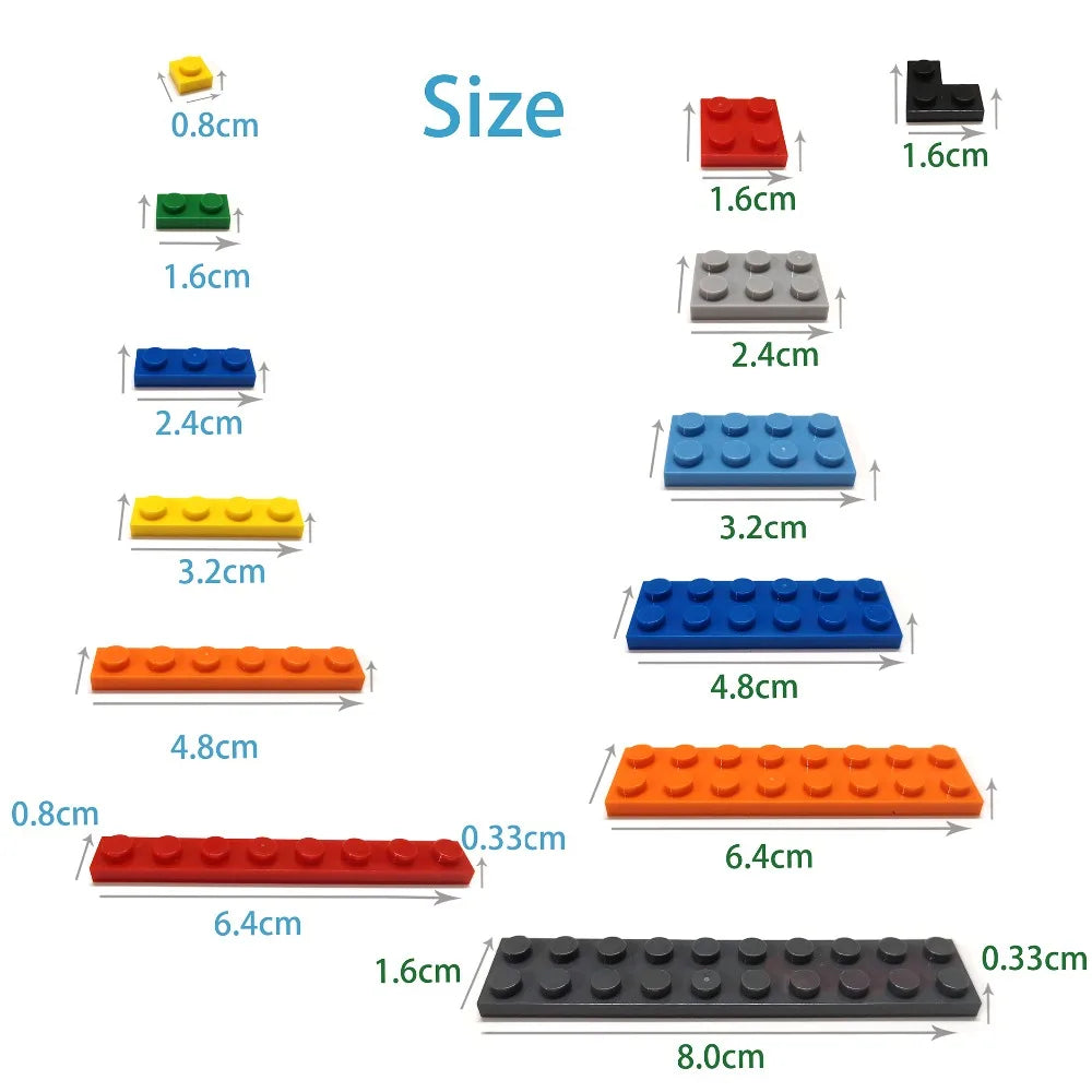 Building Blocks Thin Figures Bricks Toys for Children