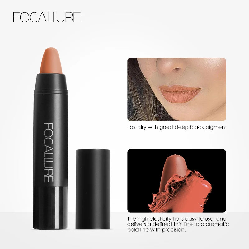 Focallure Matte Lipstick Waterproof Matte Lipsticks Soft Texture Lip Stick