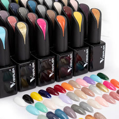 Nail Gel Polish Semi Permanent Jelly Color