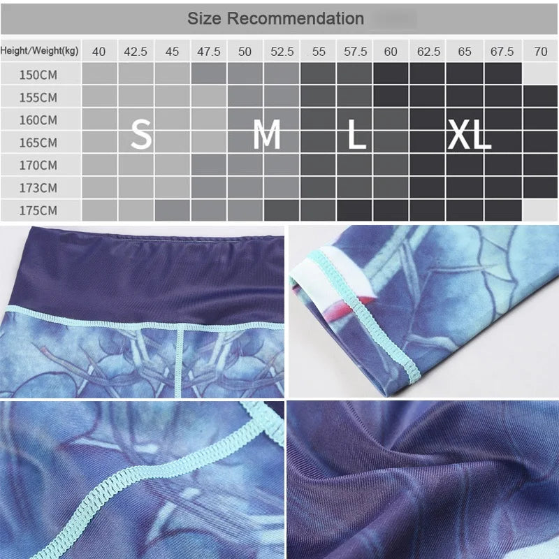 Yoga Pants for Women High Waist Trainer Sports Leggings