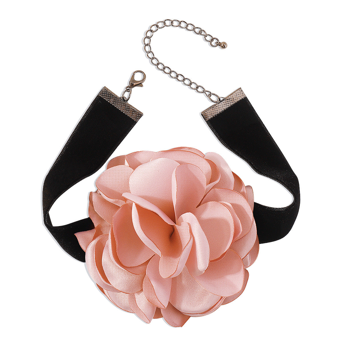Rose Necklace Bracelet Pretty Floral Jewelry for Women