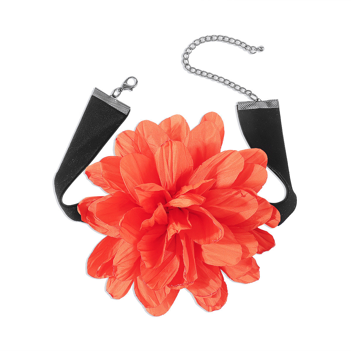 Rose Necklace Bracelet Pretty Floral Jewelry for Women