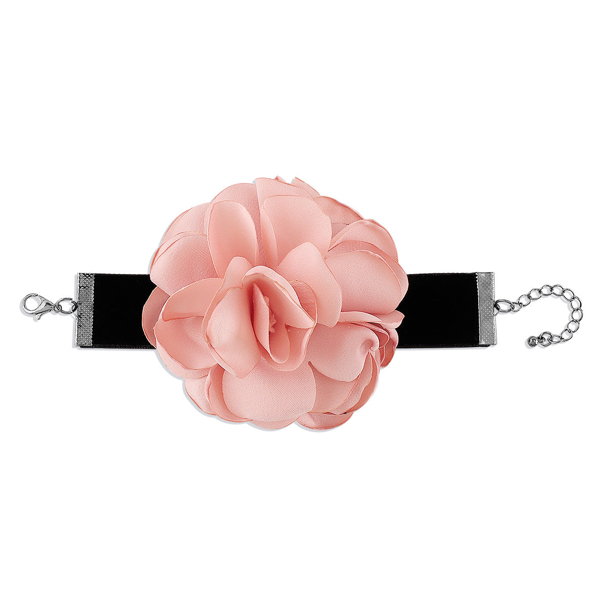Rose Necklace Bracelet Pretty Floral Jewelry for Women
