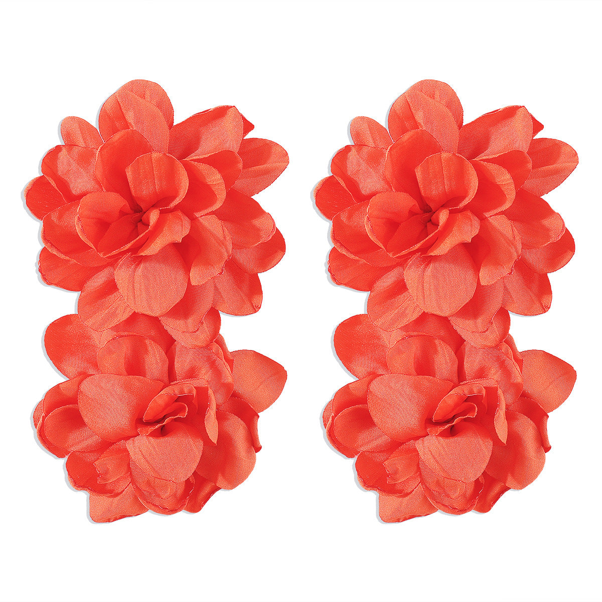 Rose Necklace Bracelet Pretty Floral Jewelry for Women