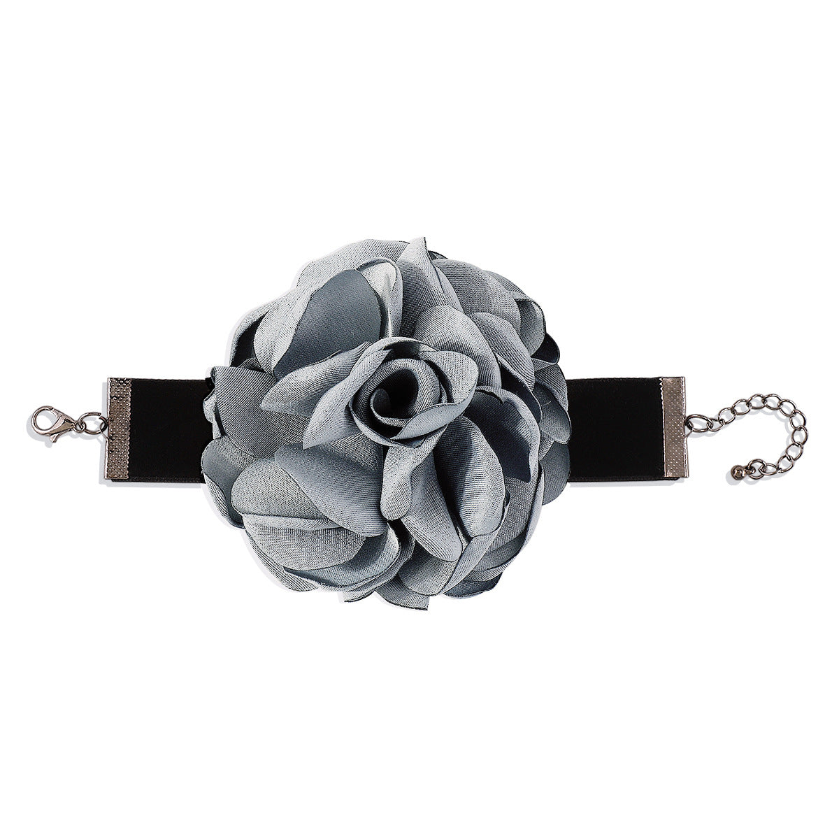 Rose Necklace Bracelet Pretty Floral Jewelry for Women