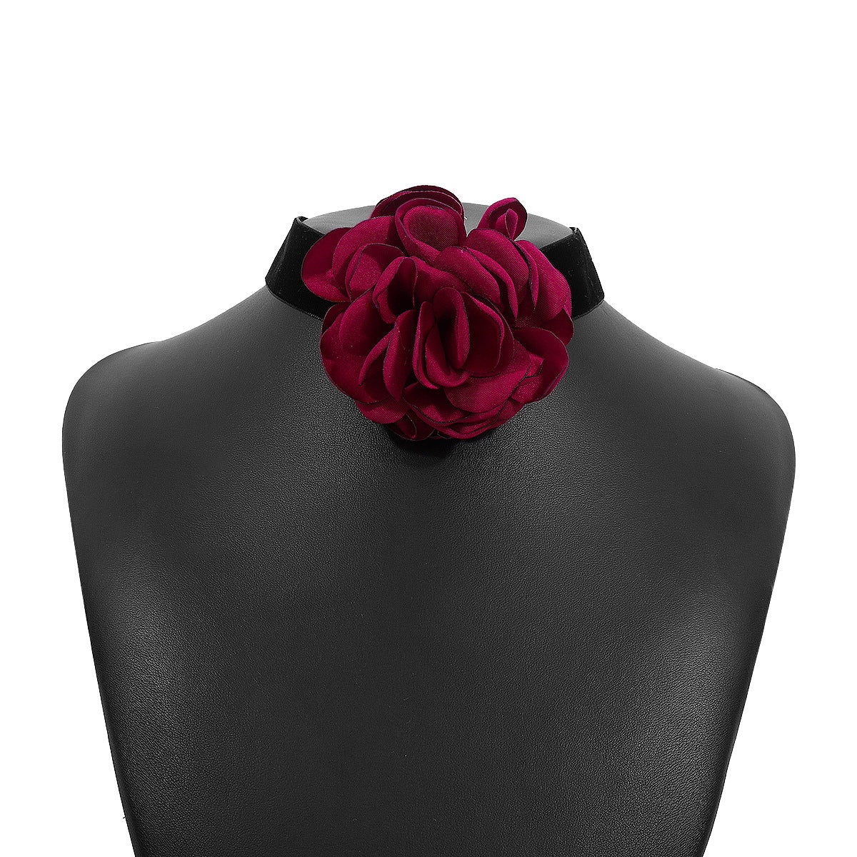 Rose Necklace Bracelet Pretty Floral Jewelry for Women