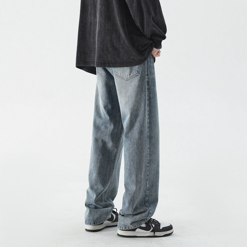 Jeans Men's Retro Loose Straight
