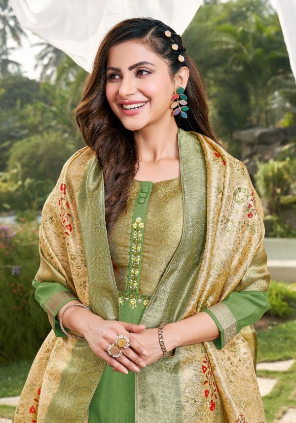 Vivil Silk Kurti Pant Dupatta