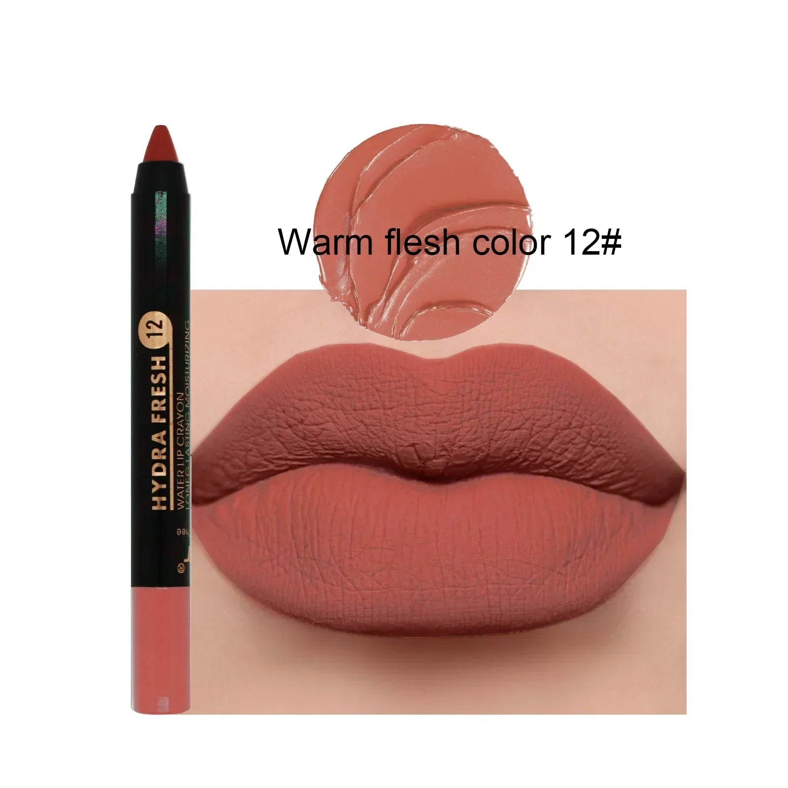 Matte Velvet Lipstick Pencil Waterproof Long Lasting Red Lip Sticks