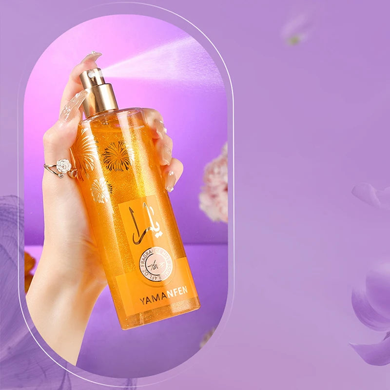 Arabic Dubai Perfume Floral Fragrance Excited Date Scent Body Spray, Long Lasting
