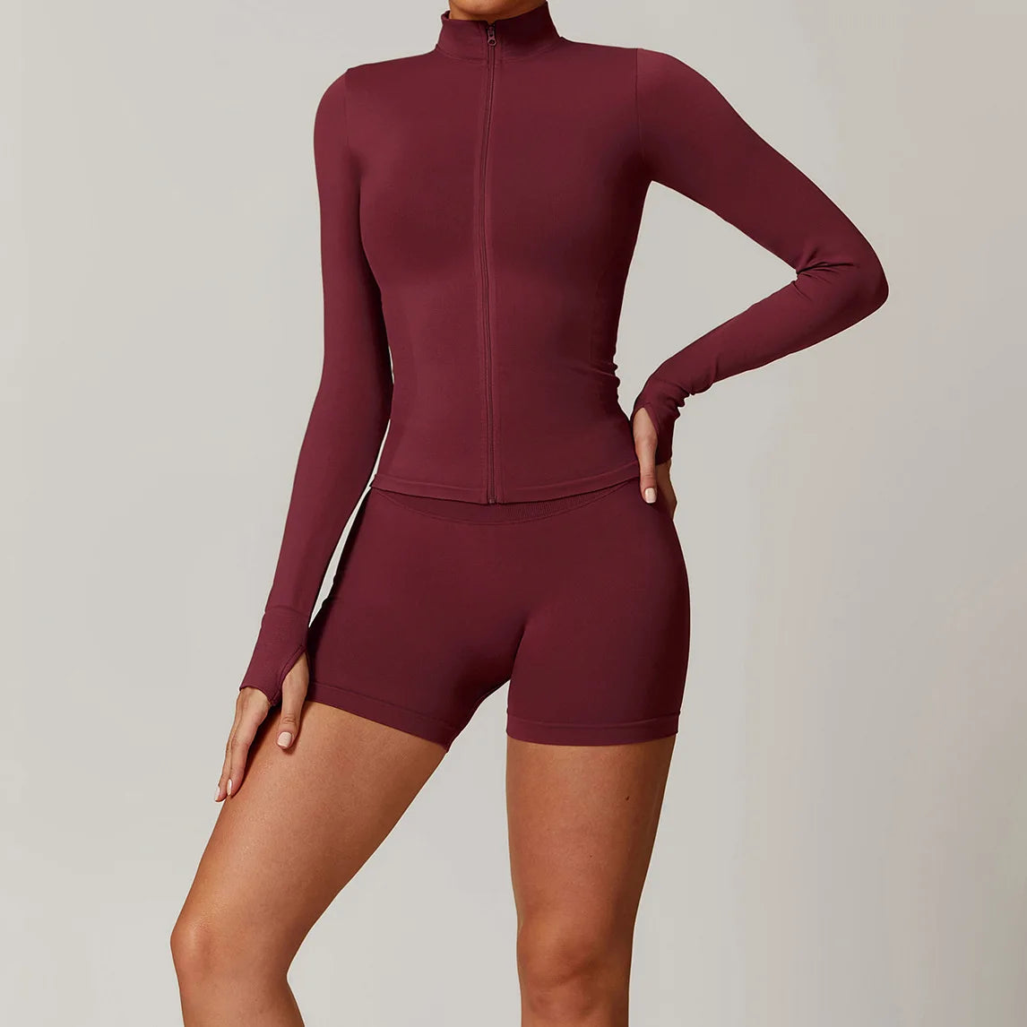 Women Seamless Yoga Set 2PCS Workout Set Sportswear Gym Clothing