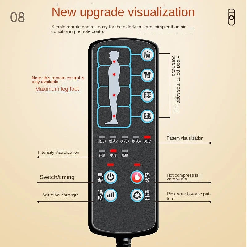Full Body Pain Stress Relief Body massager chair