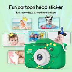 Digital Kids Cameras Toys Mini Children Camera 1080P HD 8x Zoom Dual Camera Boys