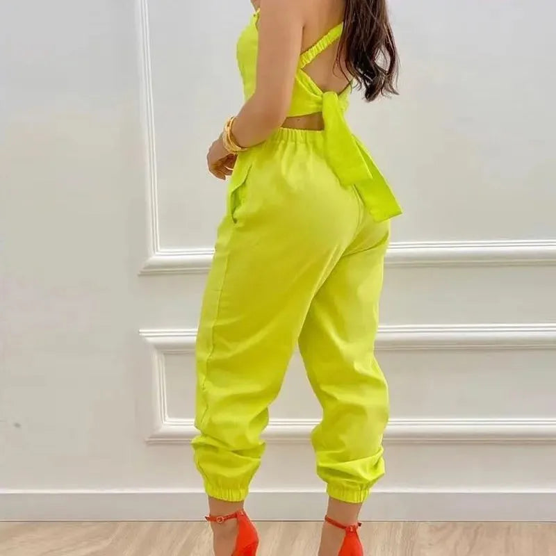 Women's High-Waist Romper Elegant Romper For Women