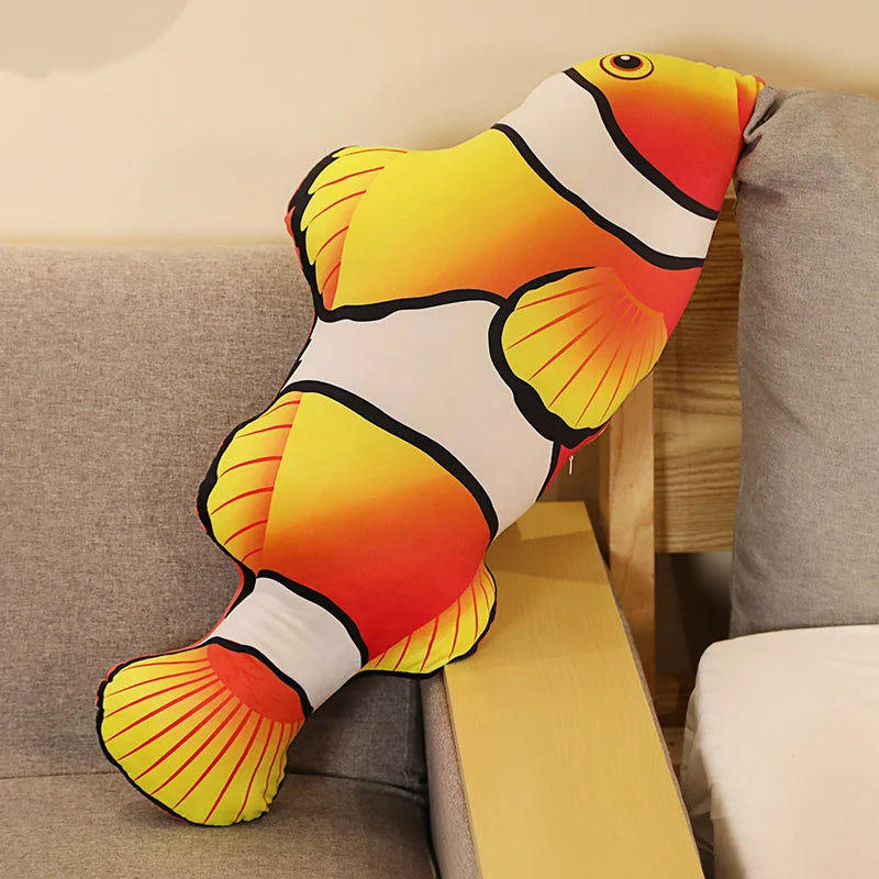 Simulation Funny Fish Plush Toys