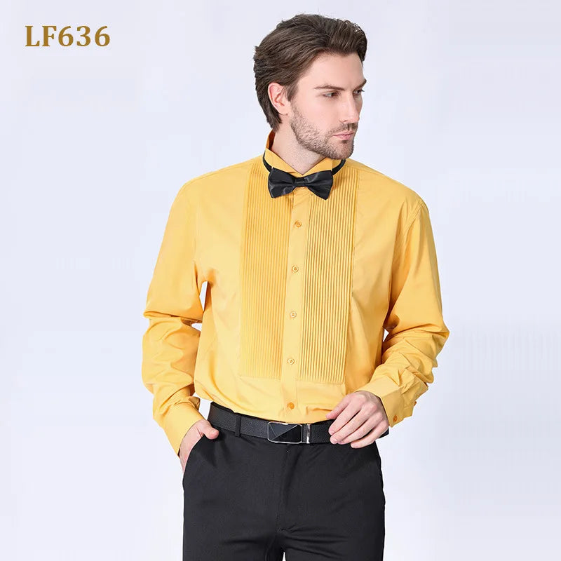 American size men's tuxedo shirt