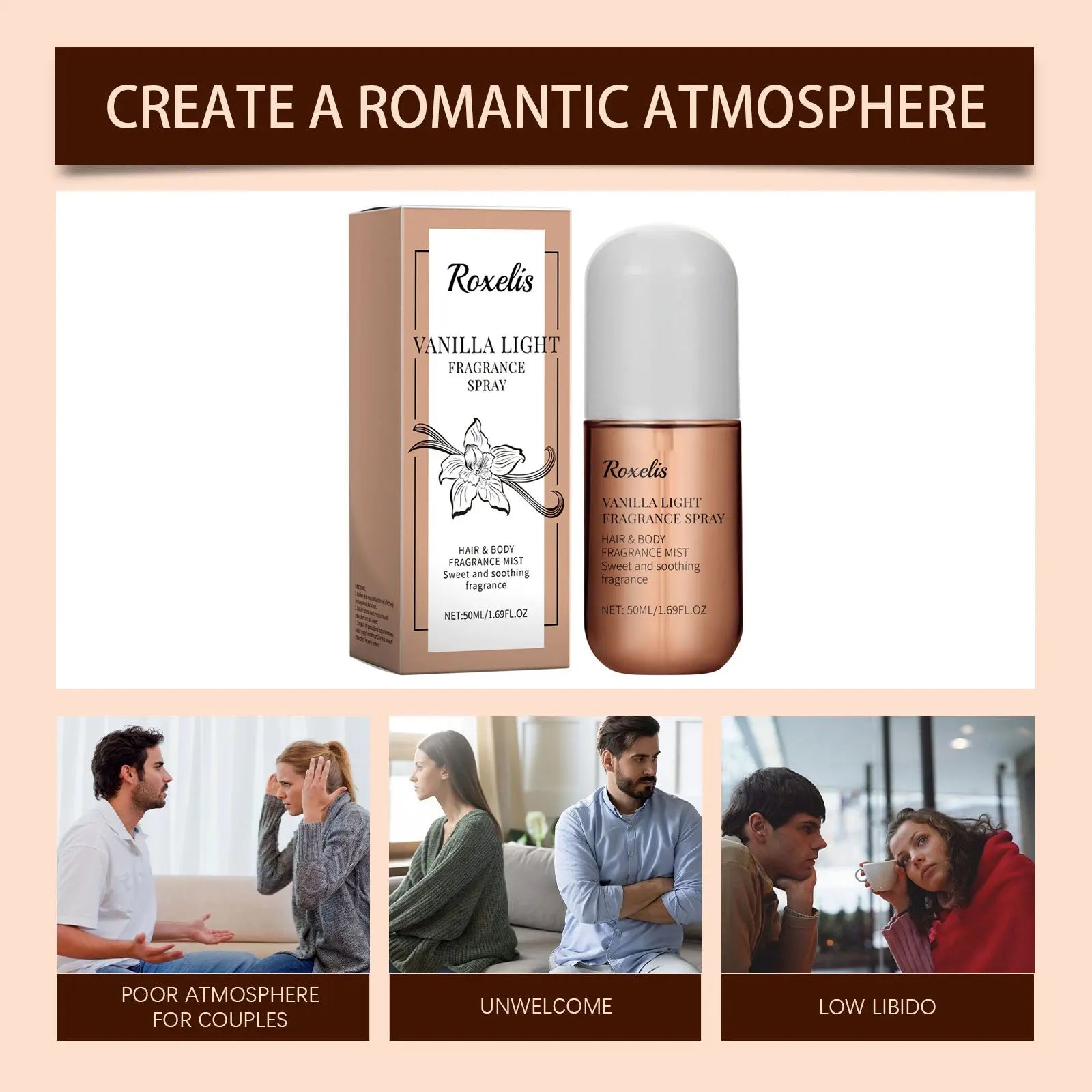 Long Lasting Plant Scent Easy Carry Floral Pheromone Perfume