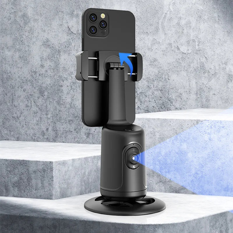 New Smart shooting selfie stick 360-degree follow-up Tracking gimbal stabilizer