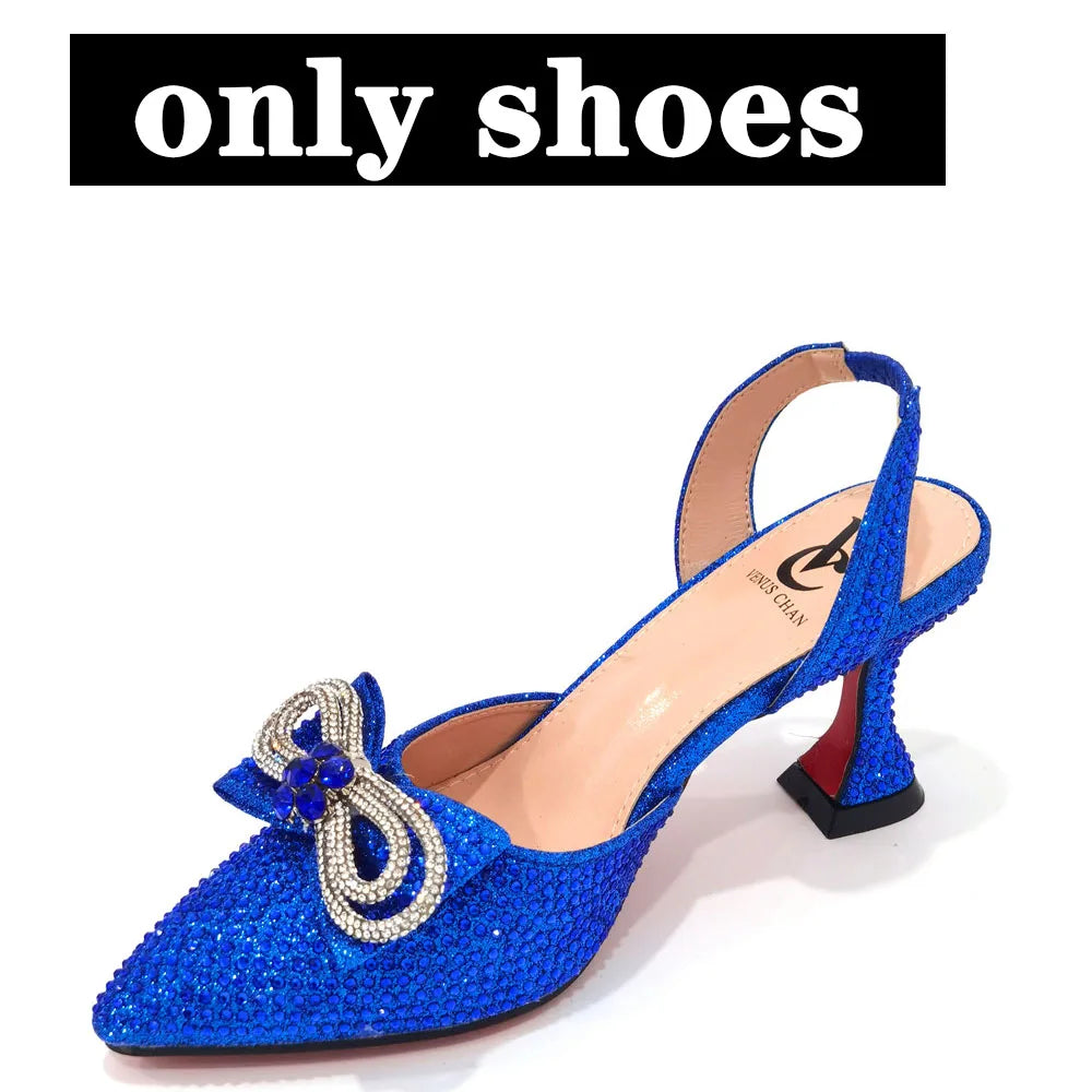 Party High Heels Pointed Toe Stiletto Heels Silver Women's Shoes And Bags