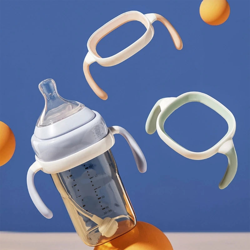 Square Shape Handle Feeding Bottle Lightweight