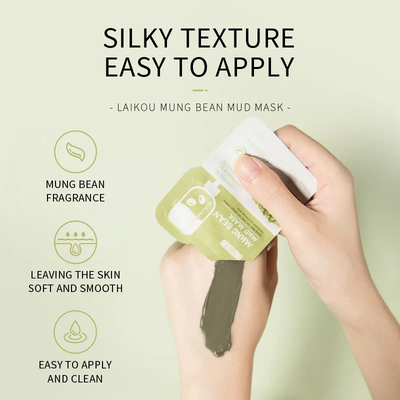 LAIKOU Mud Mask Clay Mask Cleansing Repairing Facial Skin Care