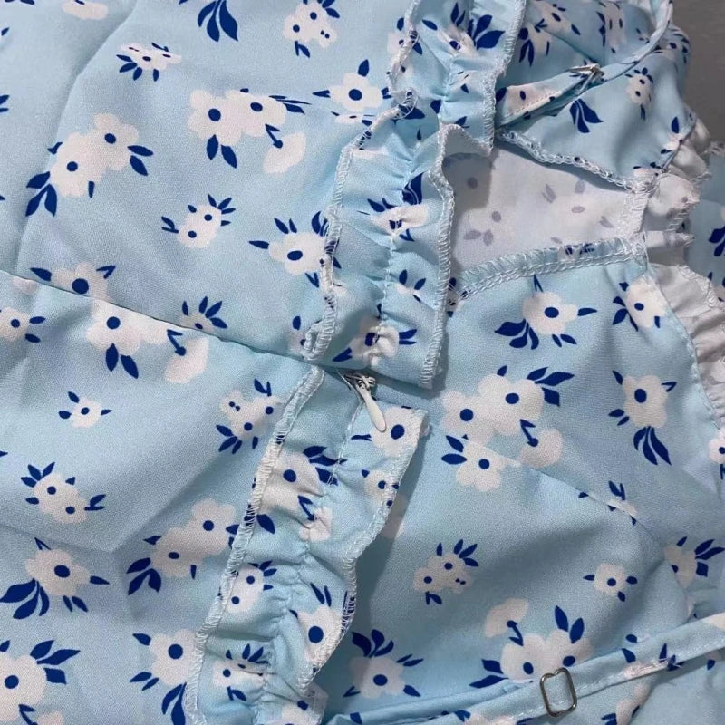 Women Elegant Off Shoulder V Neck Long Dress Sling Ruffle Strapless Slit Party Dress