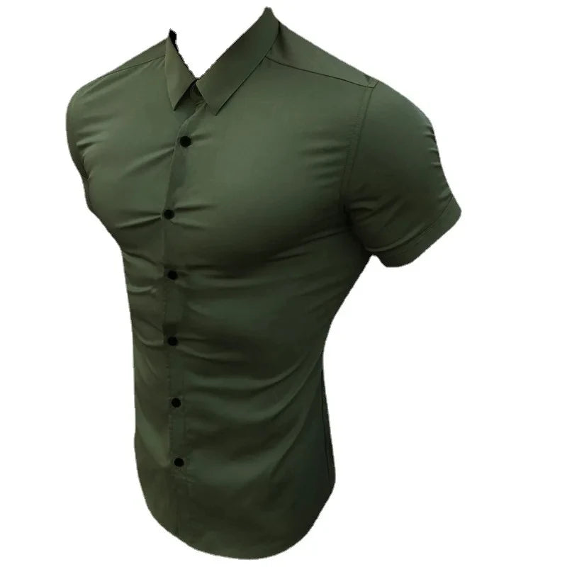 Men's Casual Formal Single-breasted Shirt