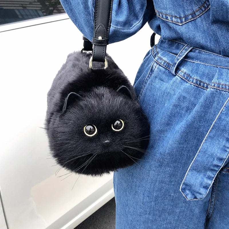 Cat Bag High Quality Female Bag  Women's Leather Handbags