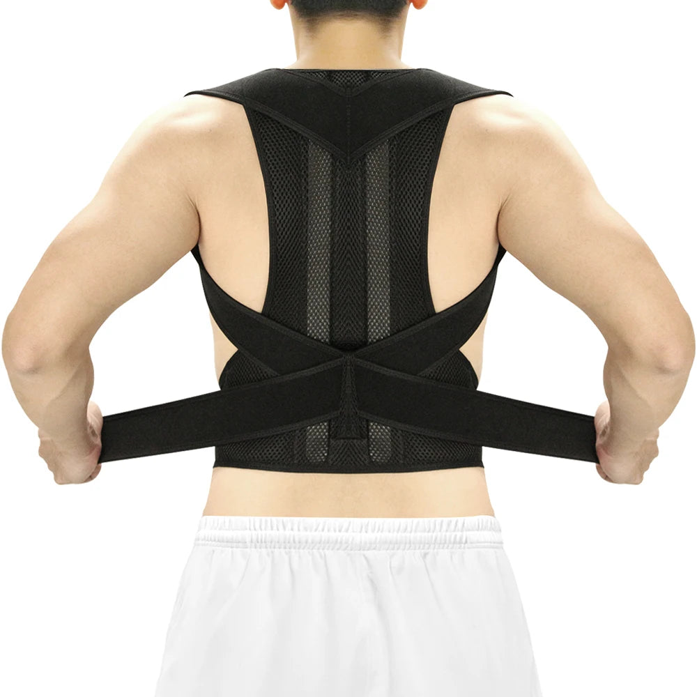 New Upper Back Posture Corrector Posture Clavicle Support Corrector Back Straight Shoulders
