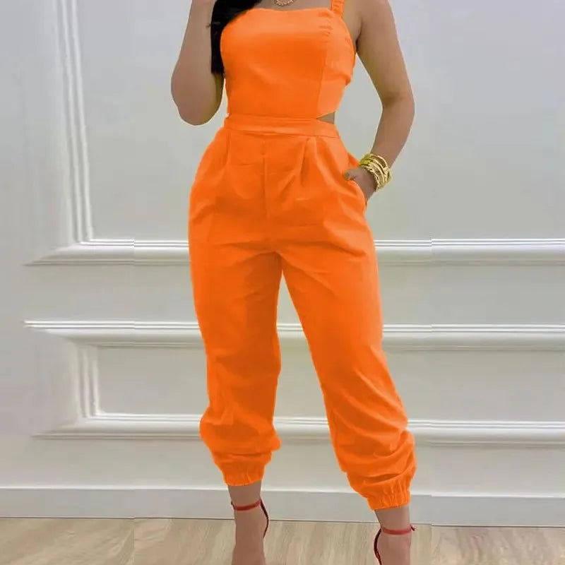Women's High-Waist Romper Elegant Romper For Women