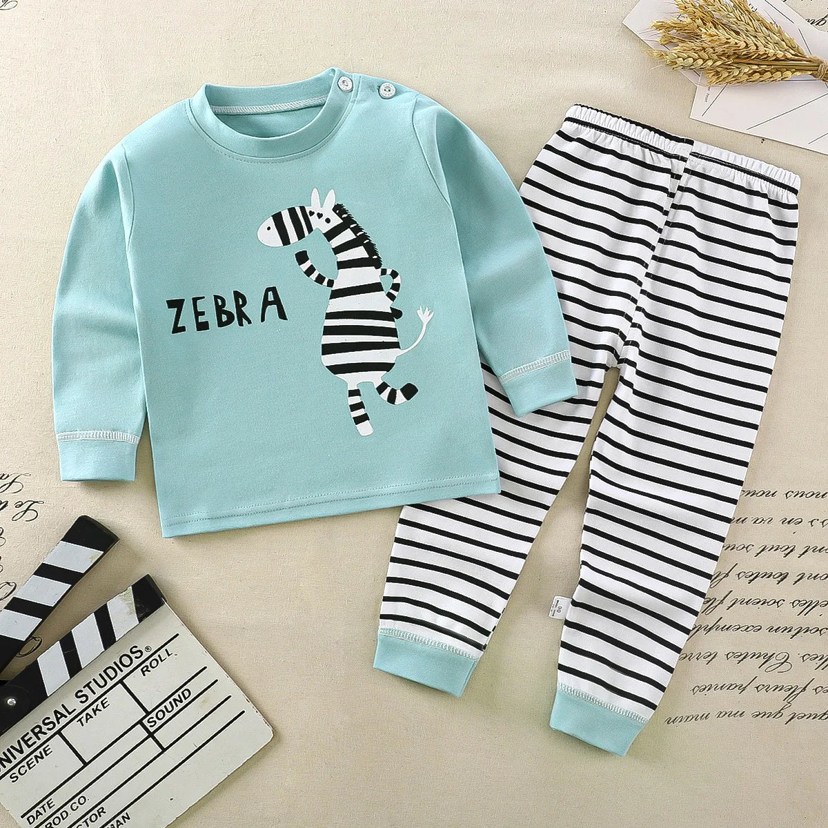 Children Kids Clothes Sets  Boys Girls Suit Pajamas Clothing