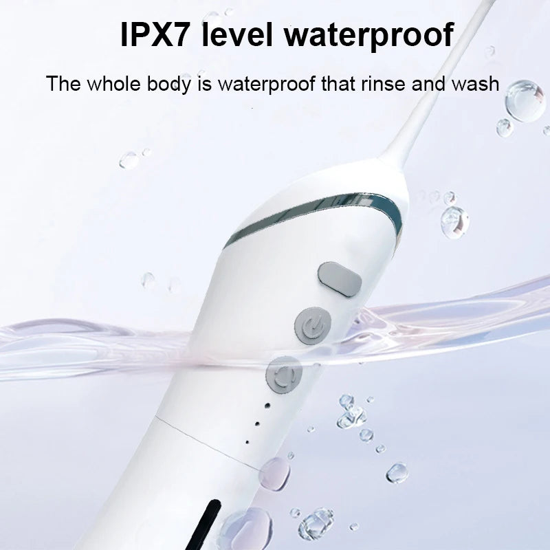 Oral Irrigator Water Flosser Electric Dental Whitening USB Rechargeable Gums Care Portable Cordless Jet Tooth