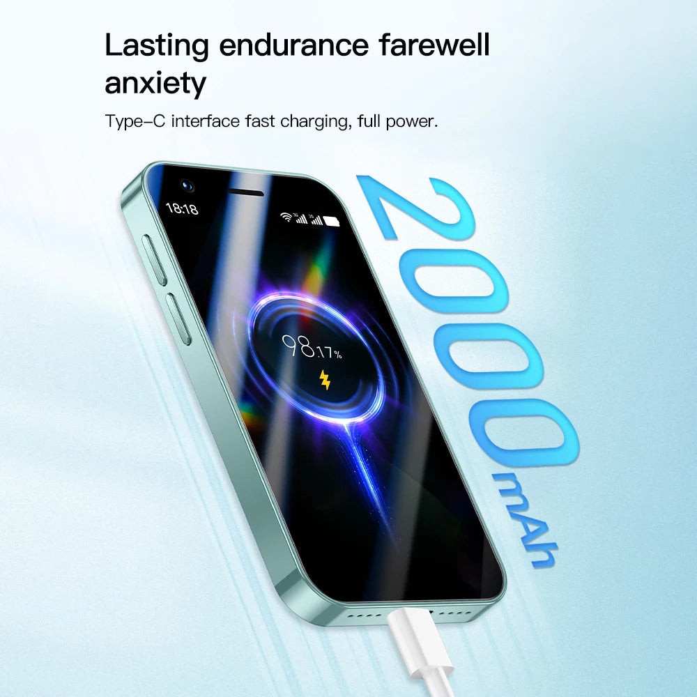 SOYES F8 Pro Max Mini Android8.1 Smartphone 3.0 Inches 2000mAh Face ID Dual SIM Standby Play Store 3G Little Phone